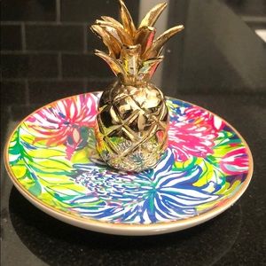 Lilly Pulitzer Trinket Tray/ Ring Holder